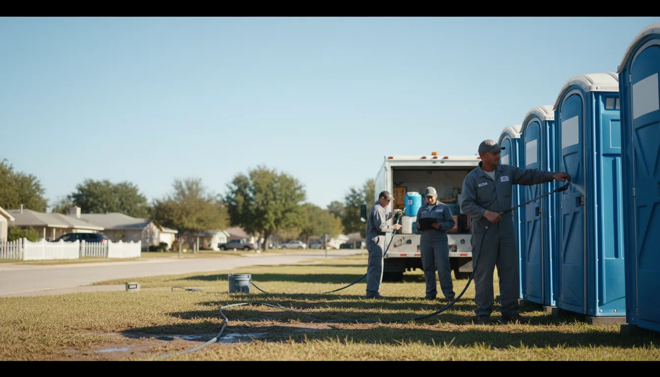 Long-Term Portable Toilet Rental in Glasgow, KY near me